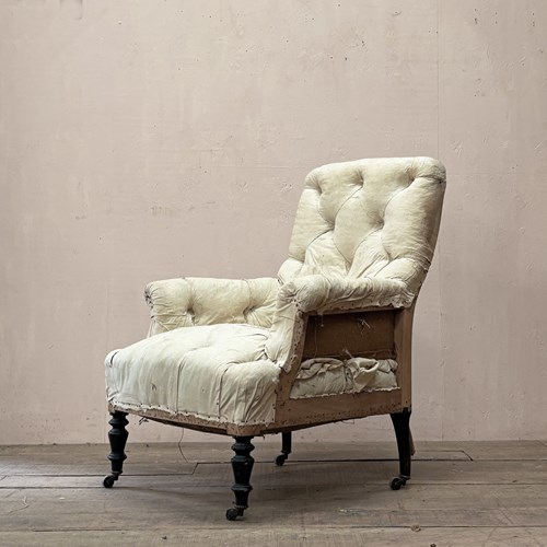Deep Buttoned Armchair