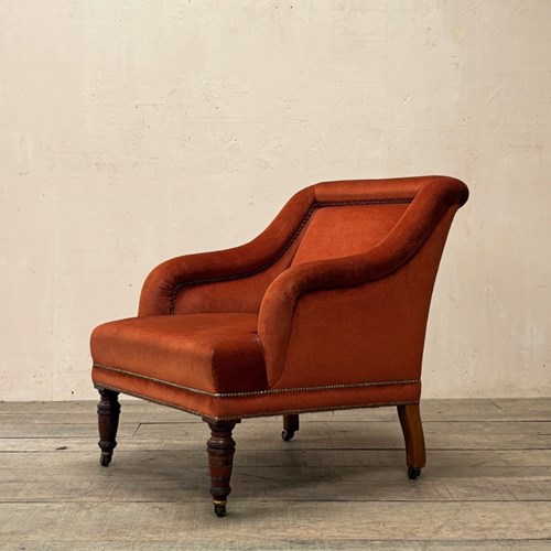 Burnt Orange Armchair