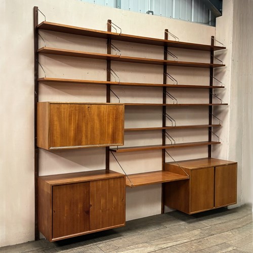 1960'S Teak Shelving System