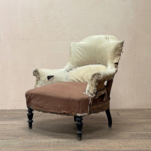 Chapeau De Gendarme Armchair For Re-Upholstery