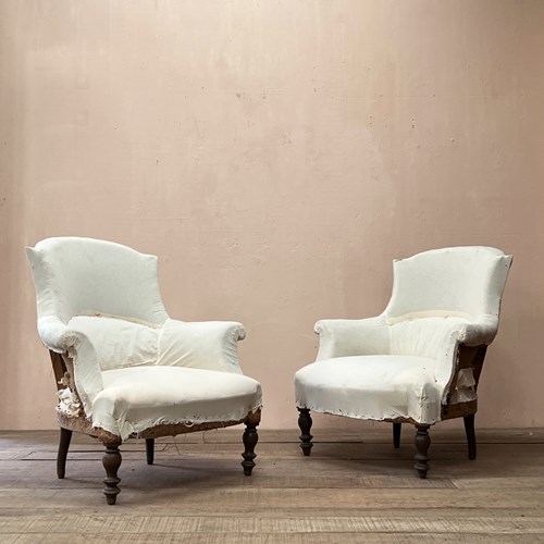 Pair Of 19Th Century Armchairs