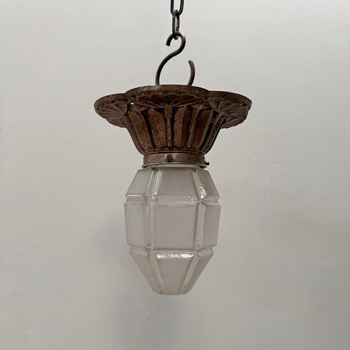 Art Nouveau Ceiling Lantern