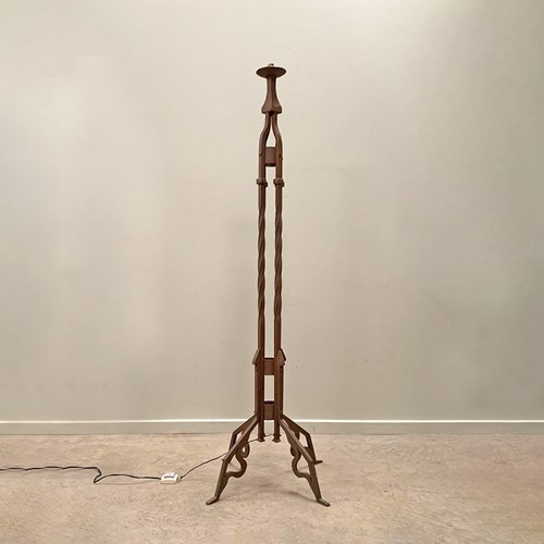 Wrought Iron Standard Lamp