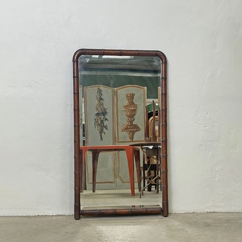  Tall Faux Bamboo Mirror