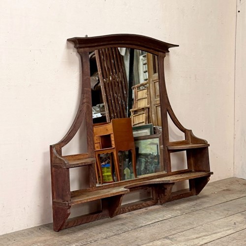 Swiss Oak Mirror