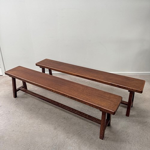Pair Of Wide Benches