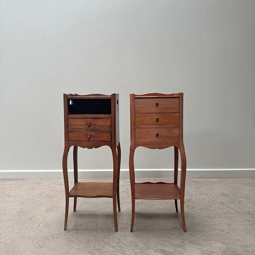 Near Pair Of Petite Bedsides