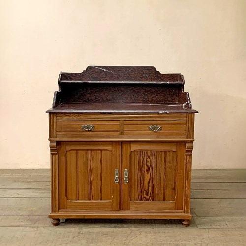 Washstand With A Beautiful Marble Top