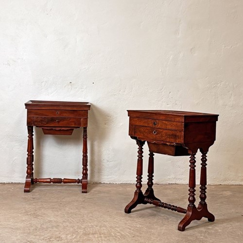 Pair Of Lady's Work Tables