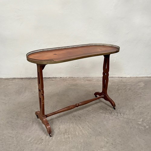 Large Kidney Shaped Side Table