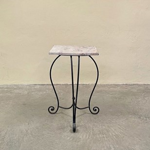 Small Marble Top Console Table