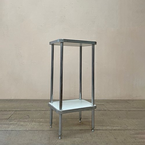 Chrome Side Table