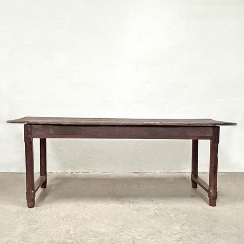 Stretchered Ends Table