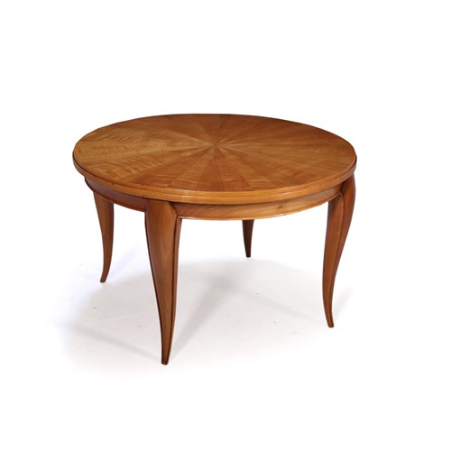 French Art Deco Low Table In Cherry