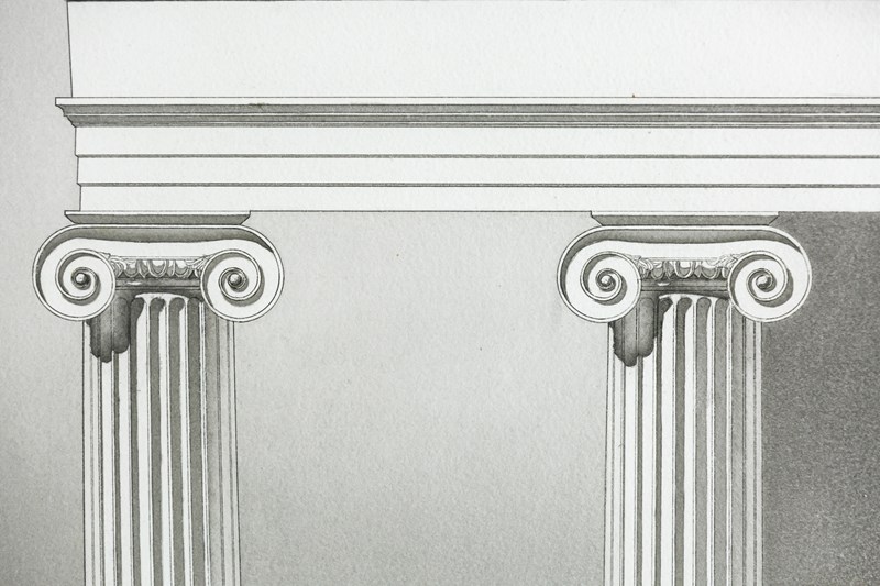 Pair Of Large Architects Watercolours Of Ionic And Doric Columns-the-home-bothy-202302035dm30365-main-638115541405511426.jpg