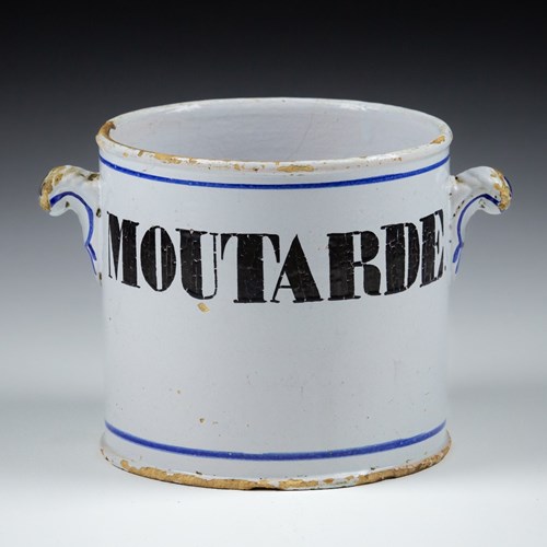 Large Early 19Th Century Mustard Pot