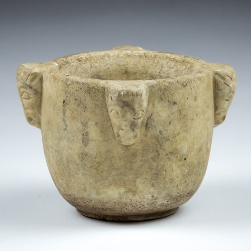 Late Medieval Marble Apothecary Mortar