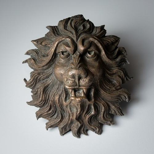 Impressive Copper Lion Mask