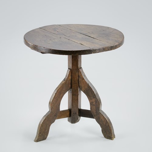 19Th Century Oak Side Table