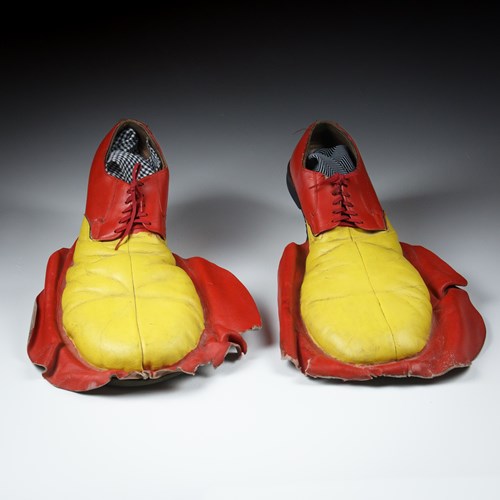 Authentic Leather Clown Shoes