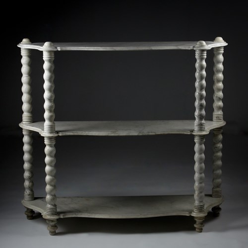 Impressive Large Marble Patisserie Etagere