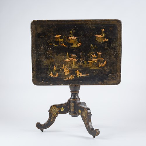 Early 19Th Century Lacquer Table