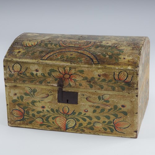 Large Normandy Marriage Chest