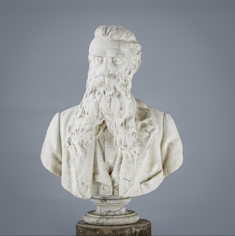 Large 19Th Century Marble Bust Of Ernest Meissonie-the-home-bothy-e59131ca-1904-4d4c-b538-688b1df28c30-main-637886483019926724.jpeg