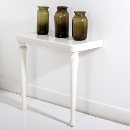 Early 20Th Century Ironstone Console Table