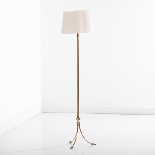 Swan Head Floor Lamp In The Manner Of Maison Jansen