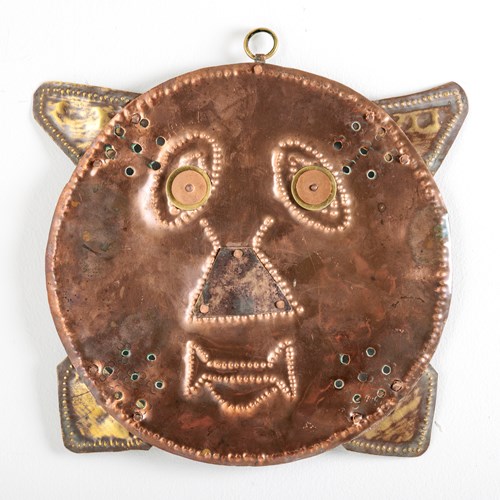 Mad Cat Face Bird Scarer