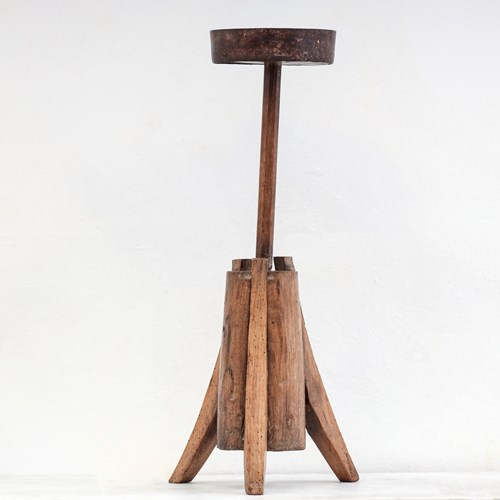 Primitive 18Th Century Candlestand