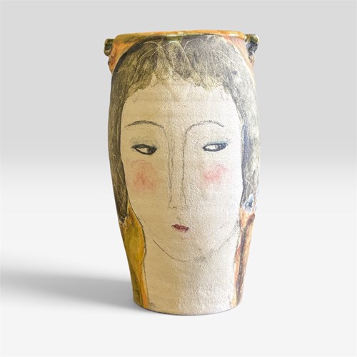 Ceramic Abstract Stylised Studio Vase