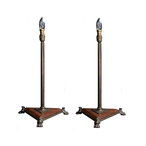 Lion Paw Table Lamps