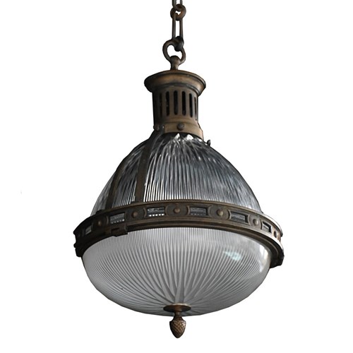 Large French Holophane