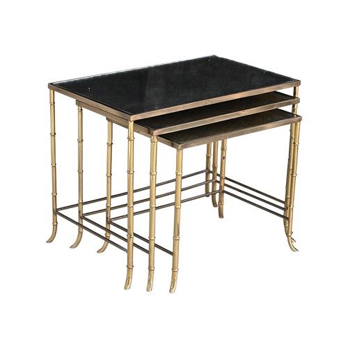 Maison Jansen Bamboo Tables