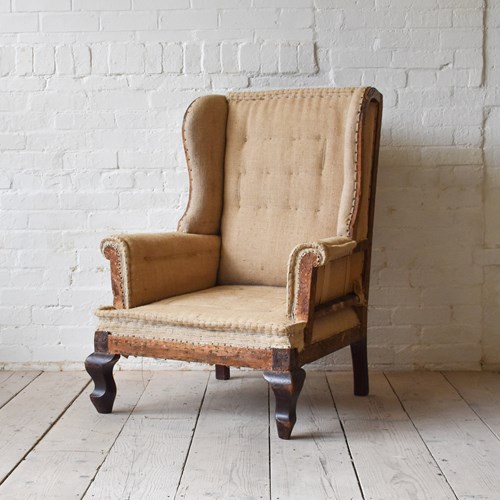 Cabriole Wing Chair
