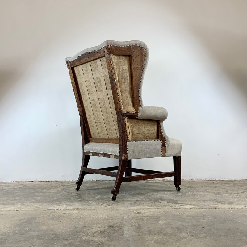 19th Century Wing Chair-the-one-off-chair-company-img-1764-main-637853759229961042.JPG