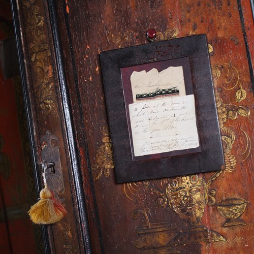 "A Piece Of The Gown In Which Marie Antoinette Was Beheaded"