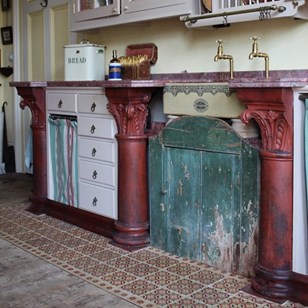 Gothic Revival Cast Iron Pillars 