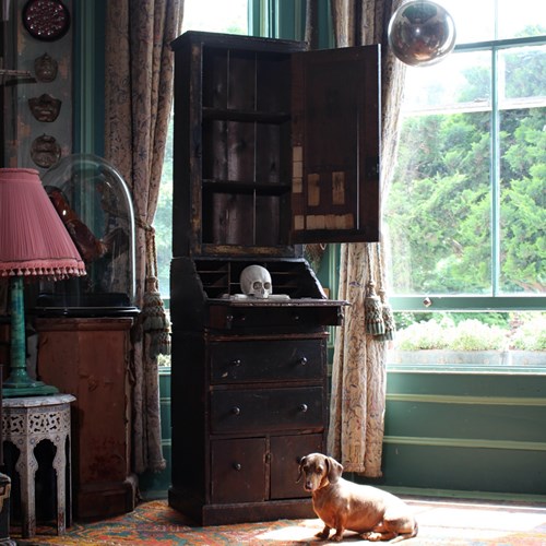 George III Dormitory Graffitied Bureau Winchester College 
