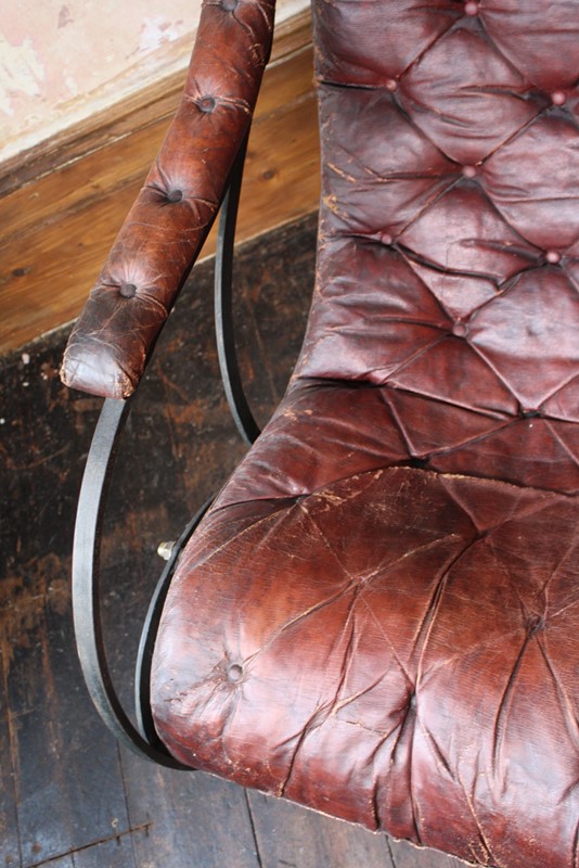 Ox Blood Leather Rocking Chair R.W. Winfield-the-school-for-scandal-img-6890-main-637717412513702553.jpg