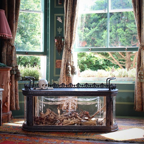 19Th Century Infants Coffin Casket 
