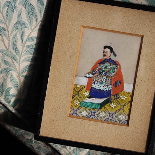 Early 19Th Century Chinese Pith Painting 