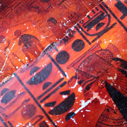 Egyptian Tourist Mummy Caucus Panels 