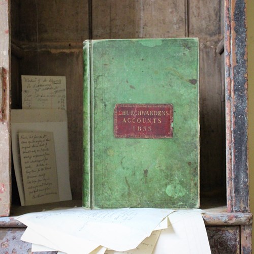1833 St Clements Church Ipswich Church Wardens Book