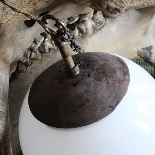 Opaline Globe Pendant 