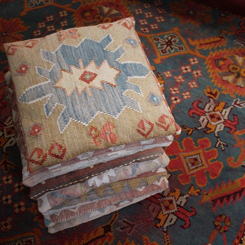 Seven Kilim Scatter Cushions