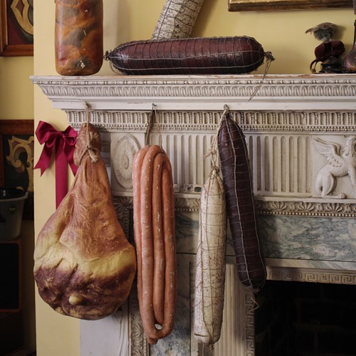 Early 20Th Century Collection Of Butchers Display Meats