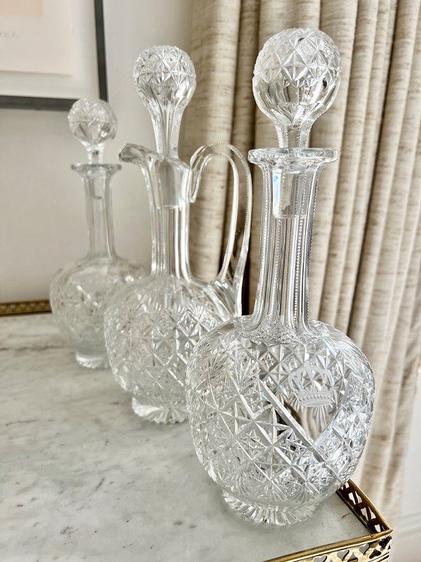 Trio Crown Etched Crystal Wine Decanters By Thomas Webb-the-vintage-entertainer-fe7906e6-e78d-430c-b9e2-dd476a188965-main-638167305221457724.jpeg